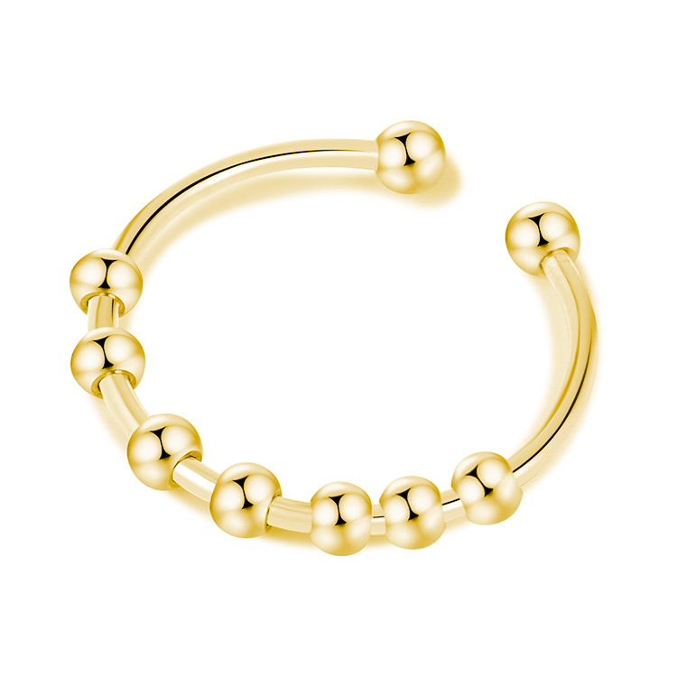 Adjustable Fidget Bead Ring
