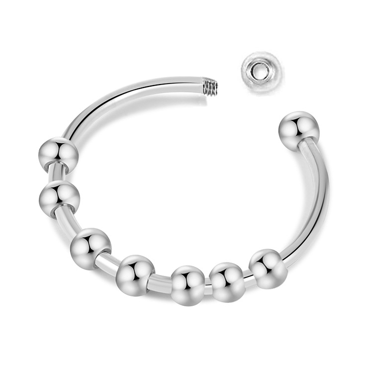 Adjustable Fidget Bead Ring